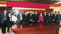 CUHK delegation visits the Minisitry of Education.
